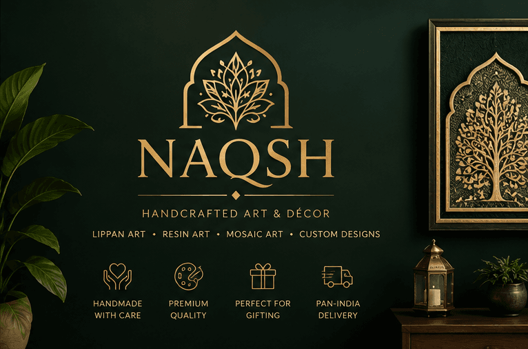 NAQSH Handcrafted Memory Preservation & Resin Art
