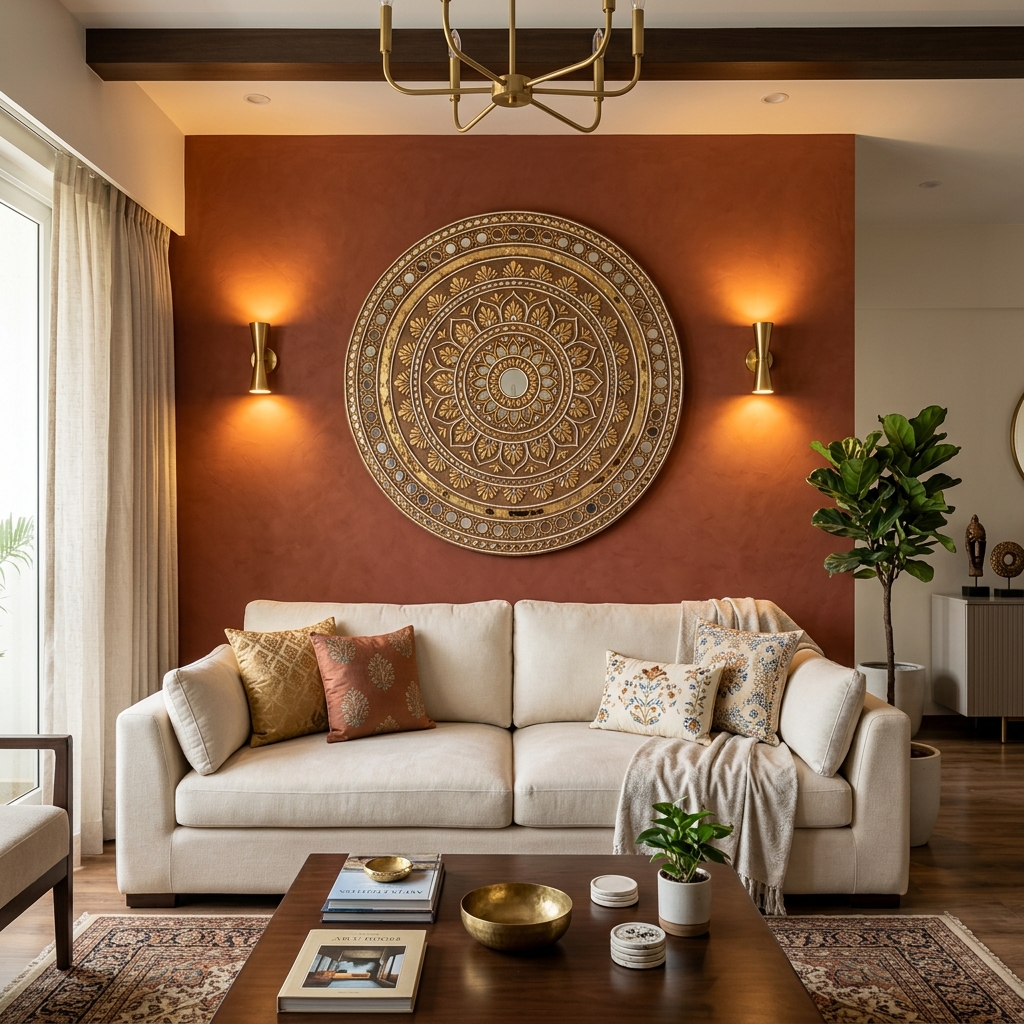 How to Decorate the Wall Behind a Sofa (Proportion, Width & Height Rules) 🖼️🛋️