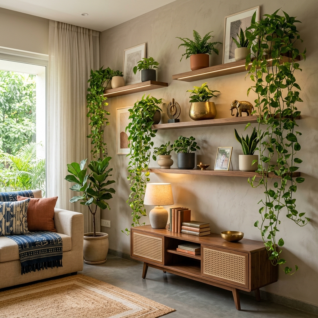 Kitchen & Dining Table Plants: Low-Light Herbs & Ornamental Plants Guide